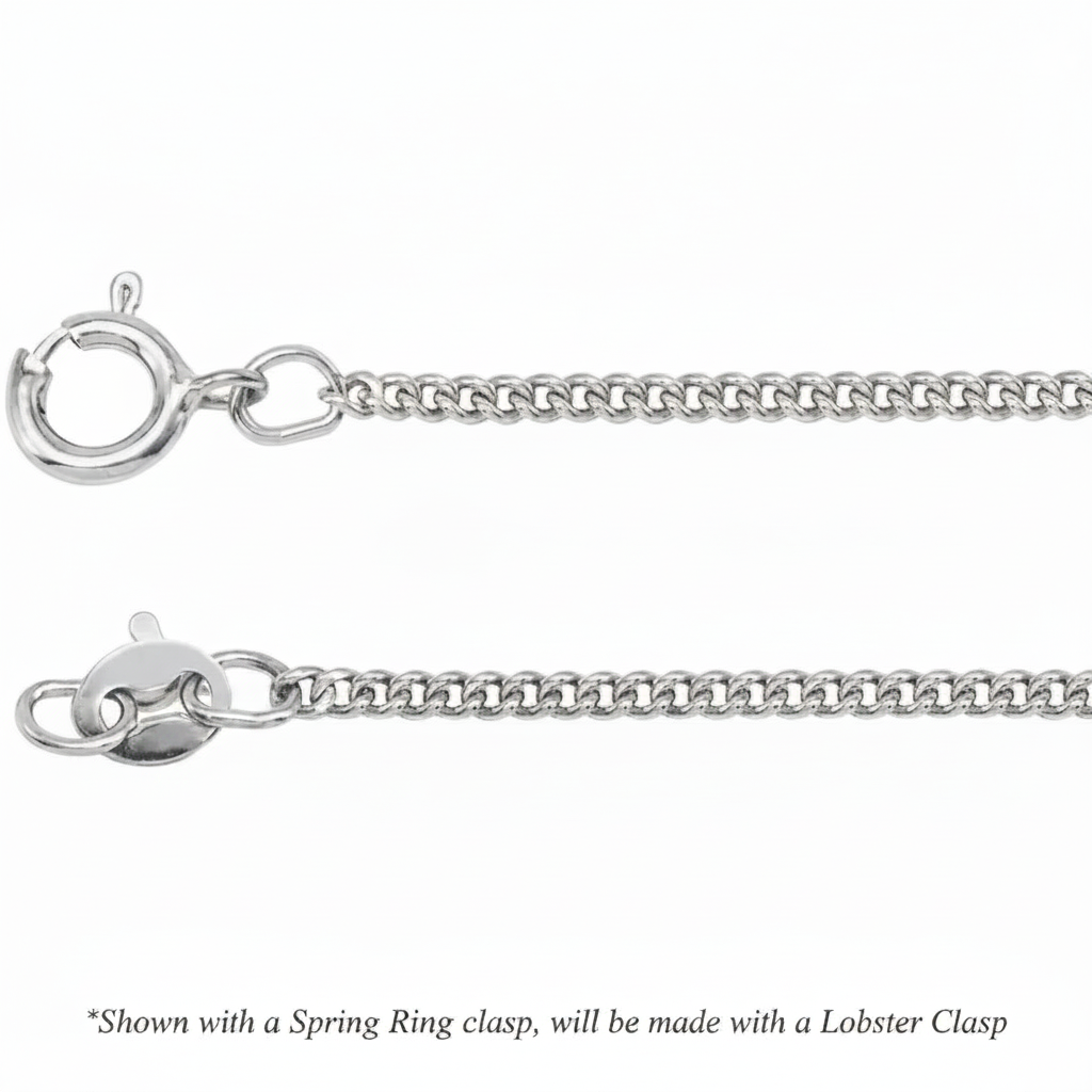 1.6mm Rounded curb Chain
