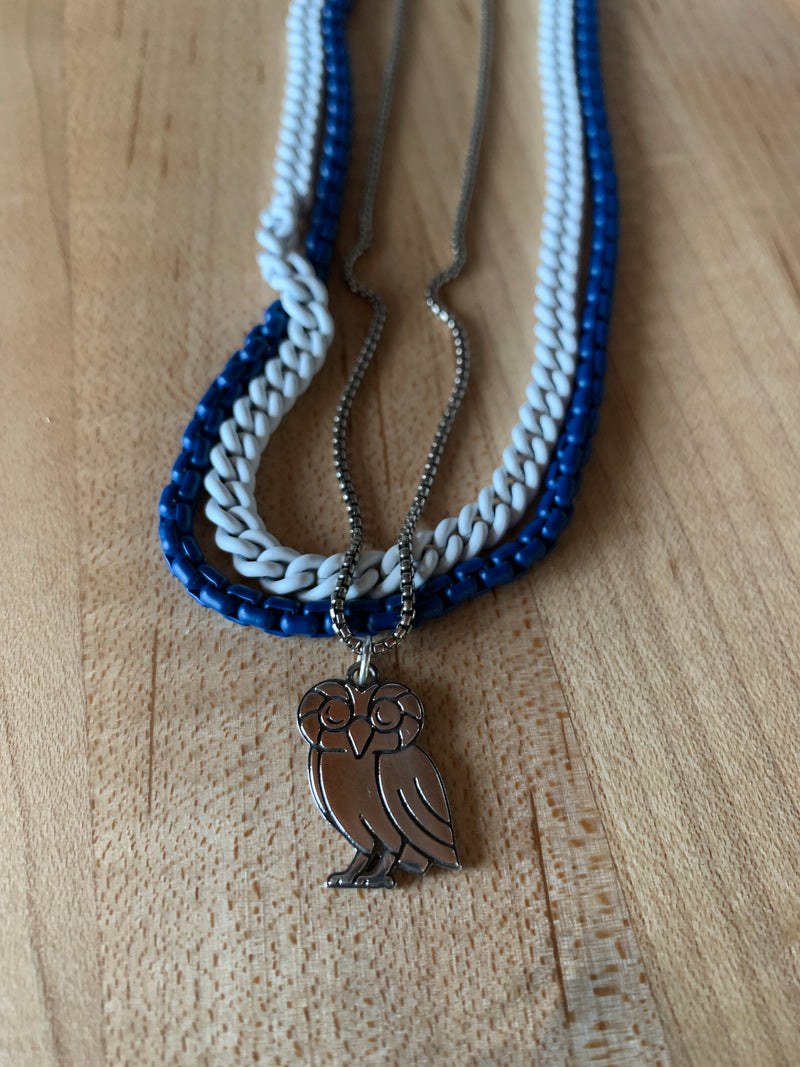 Rice University Owl Pendant