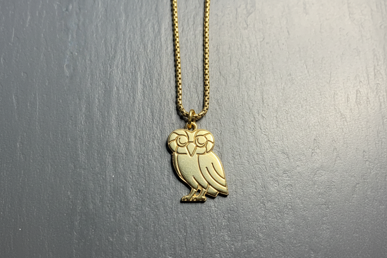 Rice University Owl Pendant