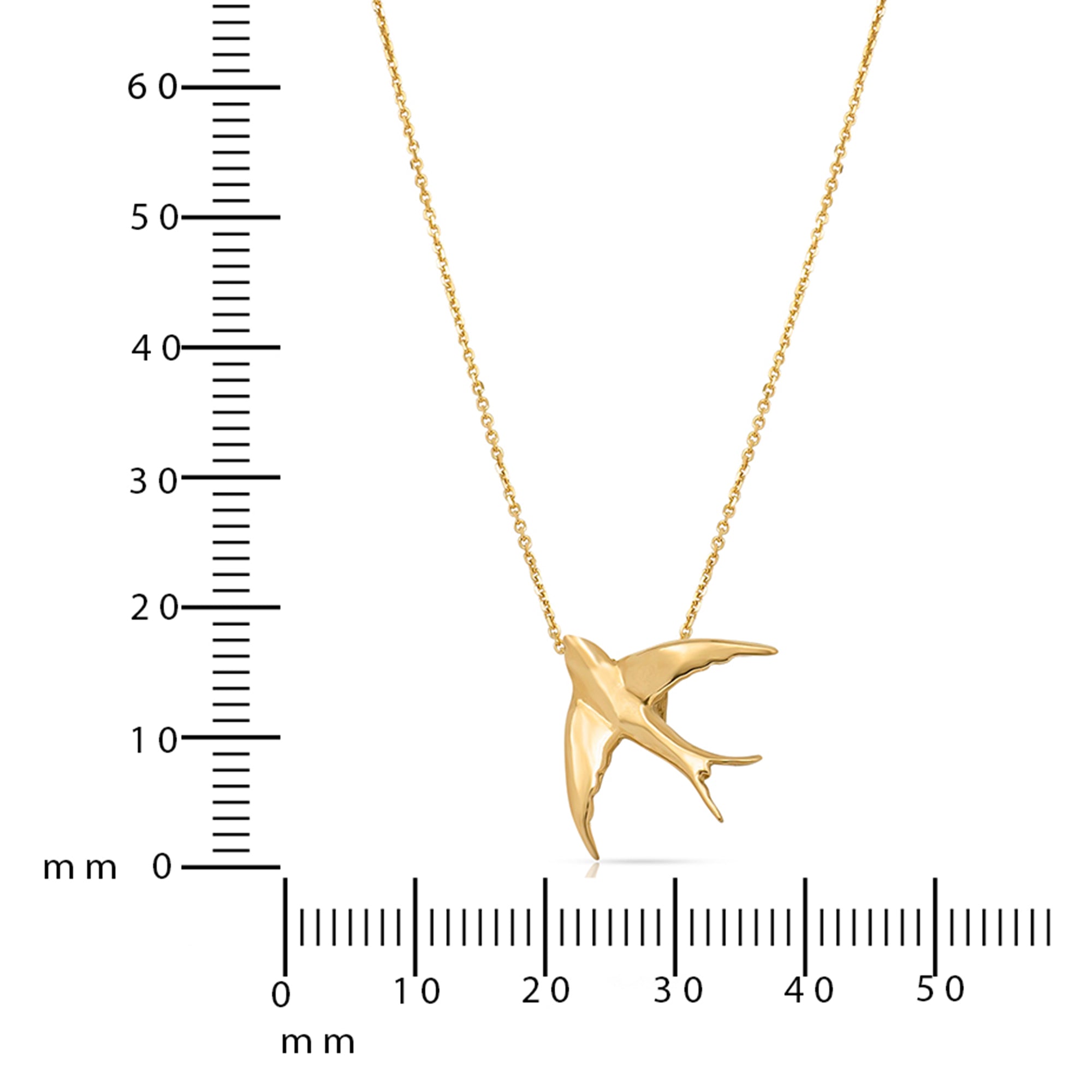 Sparrow Bird Necklace