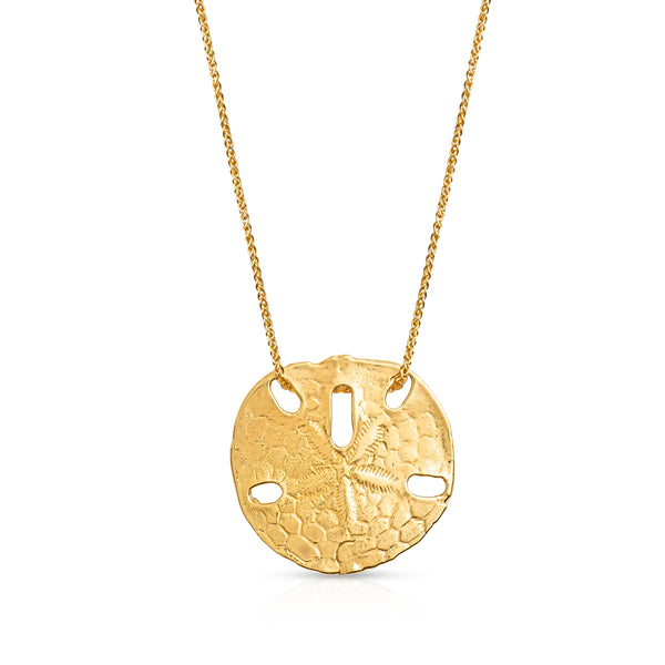 Large Sand Dollar Necklace