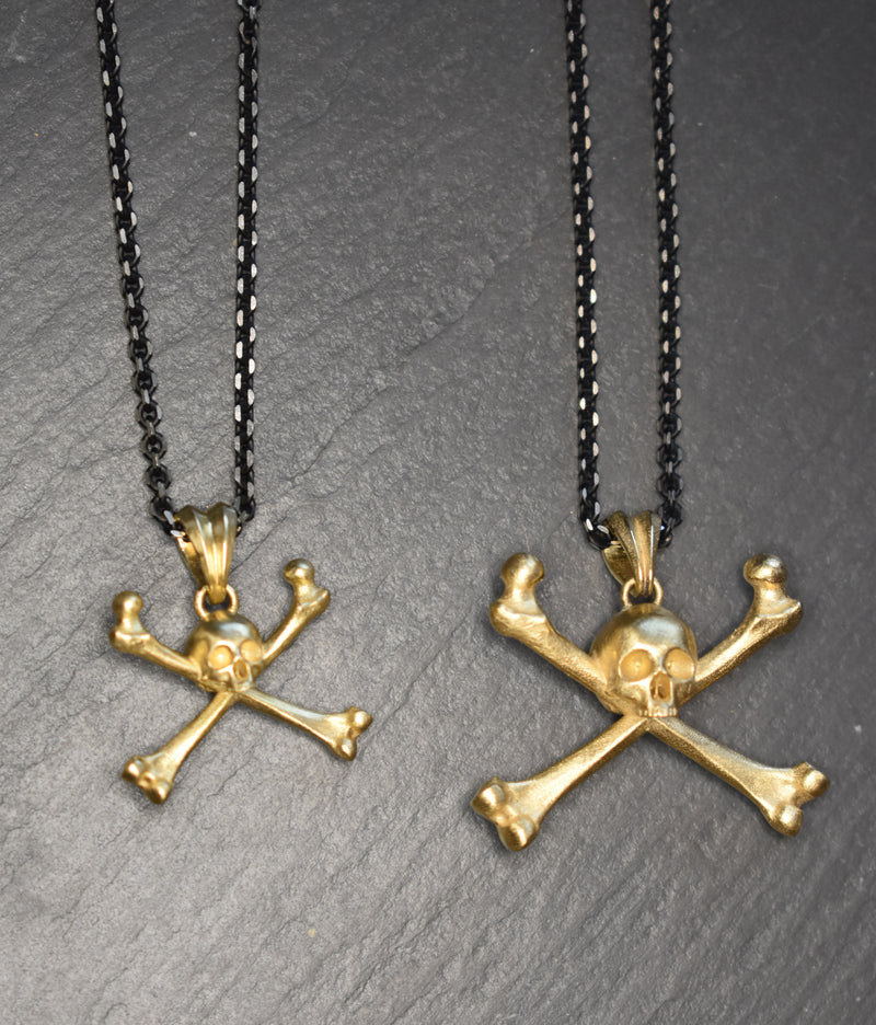 Small Skull and Crossbones Pendant