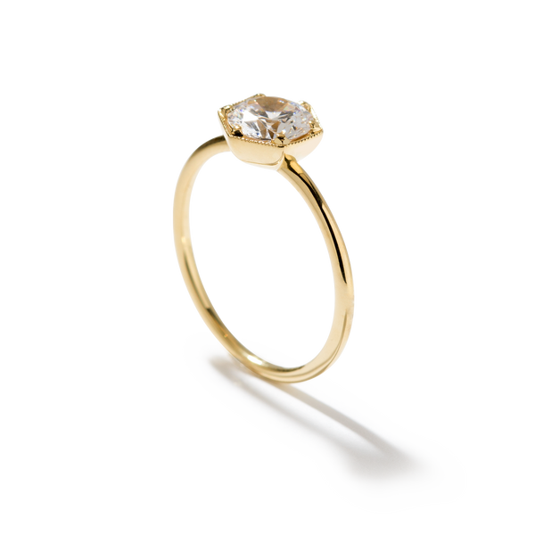 Selene Diamond engagement ring