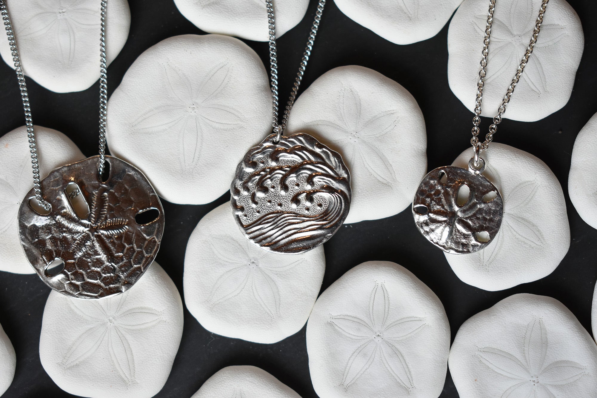 Large Sand Dollar Necklace