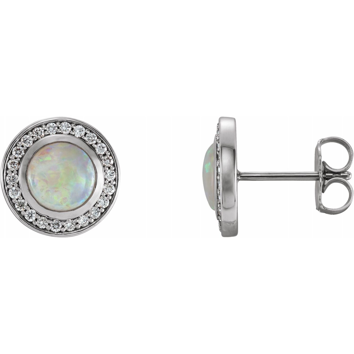 Opal Studs